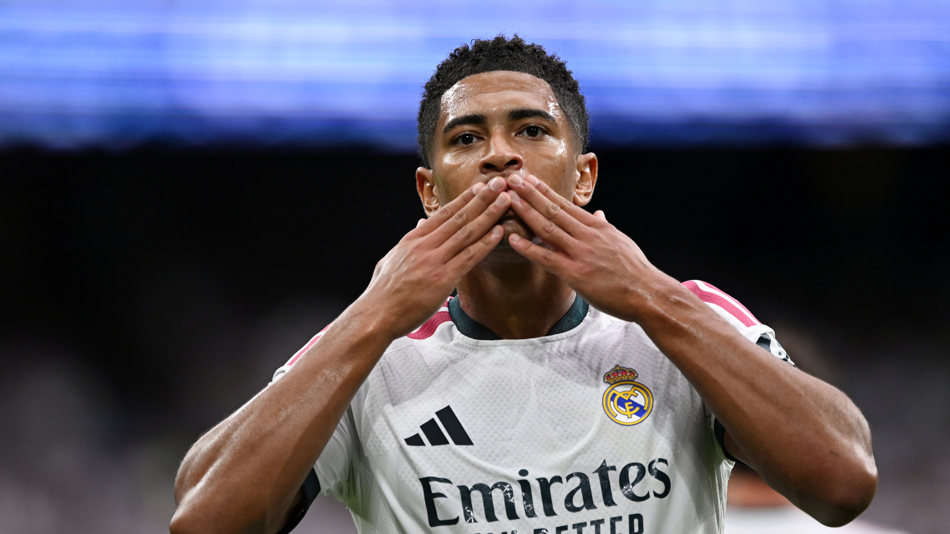 Jude Bellingham durante un partido de LaLiga con el Real Madrid